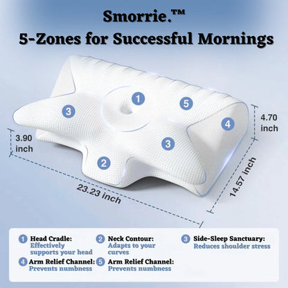 Smorrie™ Ergonomic Pillow